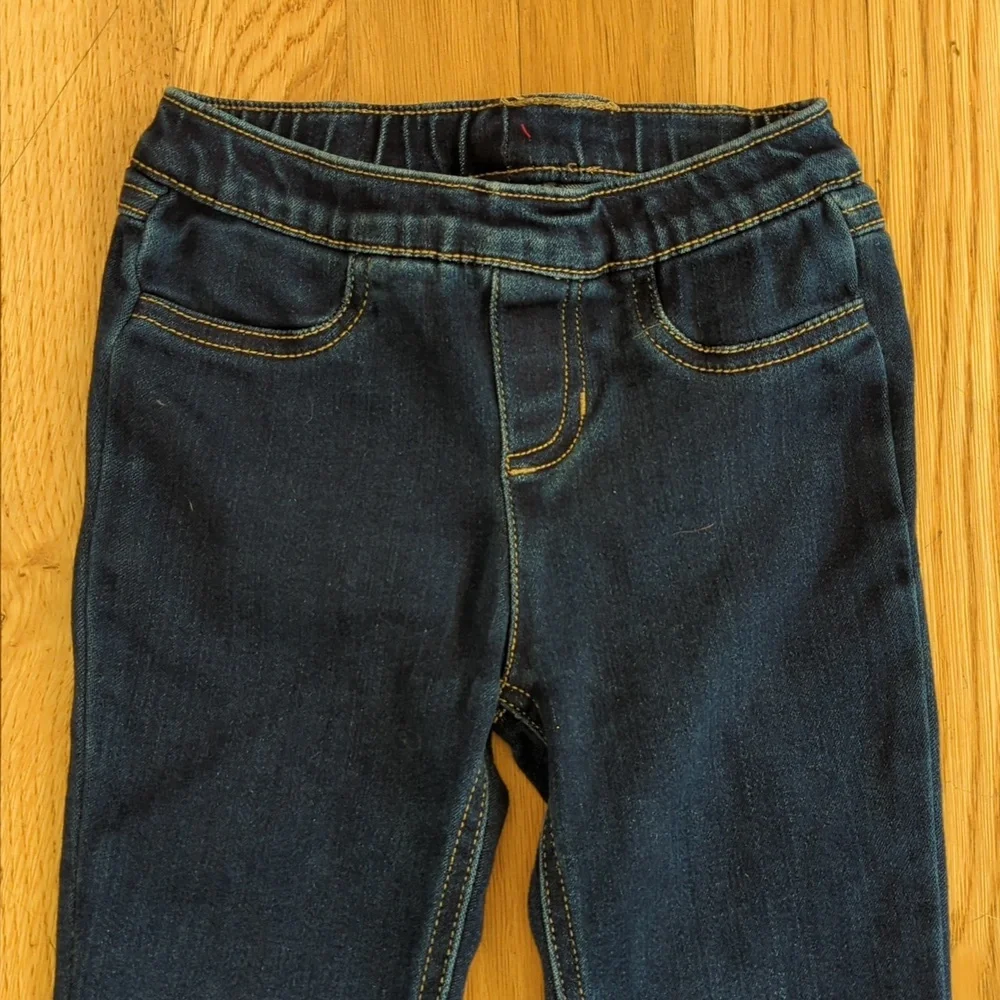 Carter's Two Pair Girls Denim Elastic Waist Jeggings Size 3T